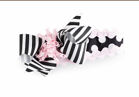 Black & Pink Headband
